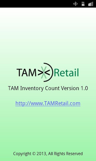 Android application TAM Inventory Count screenshort