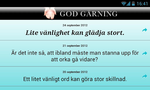God gärning Screen 3