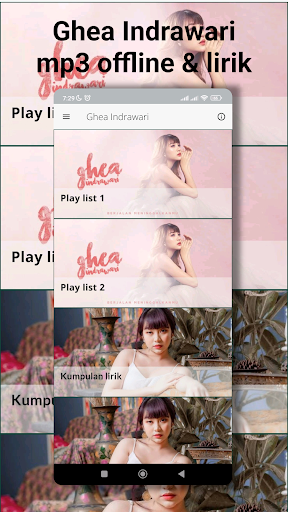 Android application Lagu Ghea jiwa yg bersedih mp3 screenshort