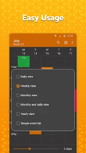 Kalender Simple Pro