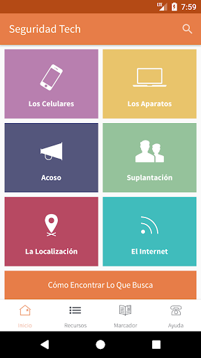Vista previa de la aplicación
