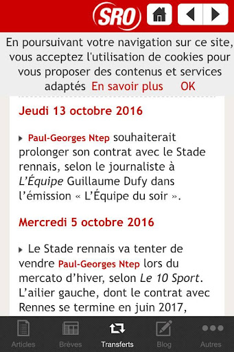Stade Rennais Online Screen 3