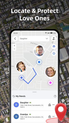 Phone Locator: Family Location Screenshot 1 - AppWisp.com