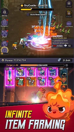 Game screenshot Self-Service Knight : idle RPG hack