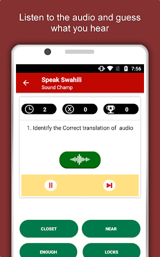 Screenshot of Learn Swahili Language Offline