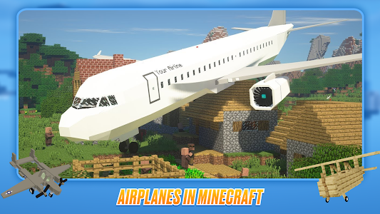 Planes for Minecraft Mod 2024 Unknown