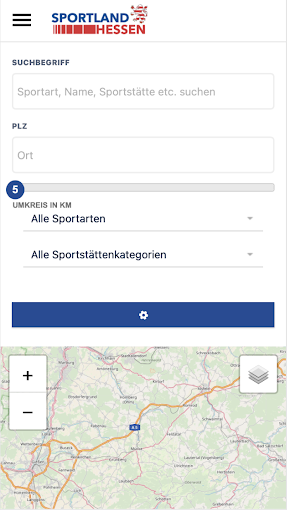 Sportland Hessen App Screen 3