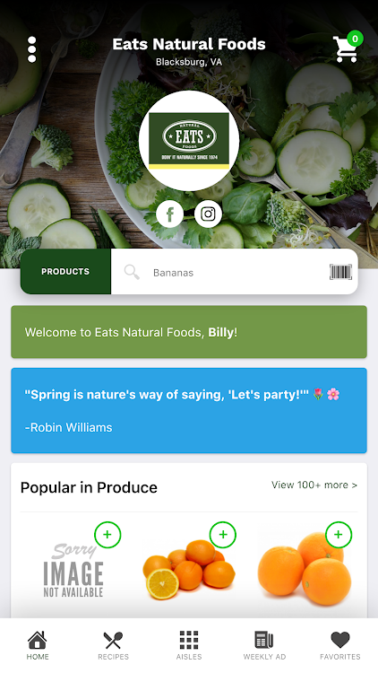 Eats Natural Foods - 1.5.6 - (Android)