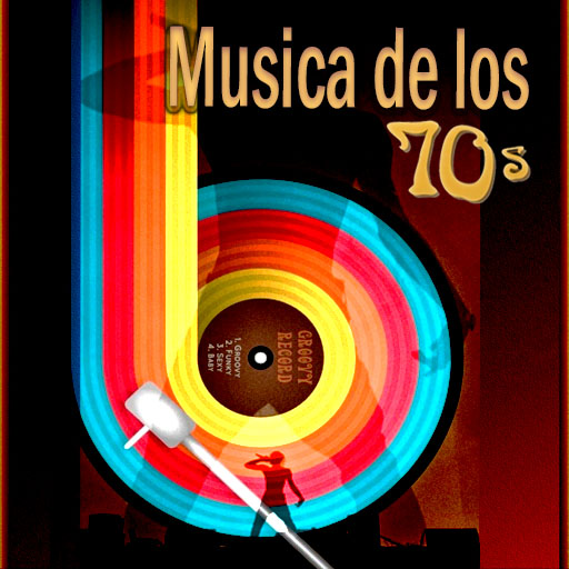 70s music logo