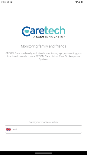 Android application SECOM Care screenshort