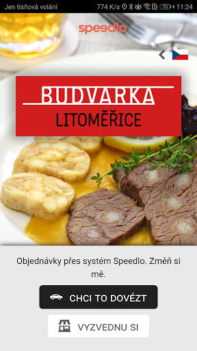 Android application Budvarka Litoměřice screenshort