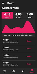 Sleepy - Sleep Cycles Screenshot
