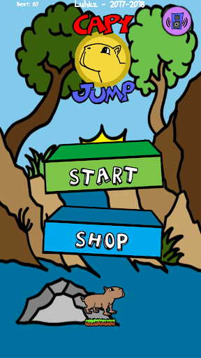 Android application Capy Jump screenshort
