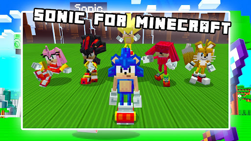 Sonic mod for Hedgehog MCPE