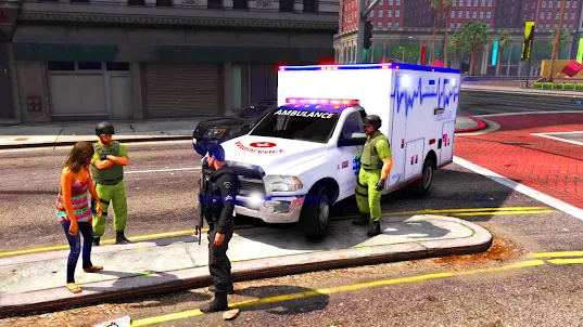 Ambulance Simulator Game 3d