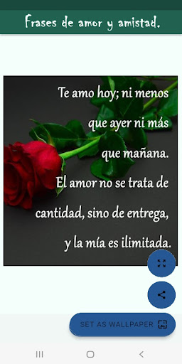 Frases de amor y amistad Screen 2