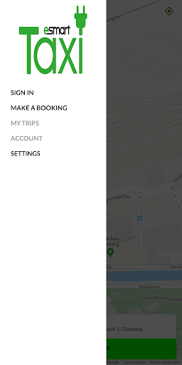 Android application eSmart Taxi screenshort
