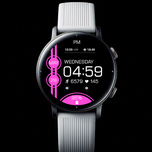Key WF82 Digital Watch Face screenshot 7