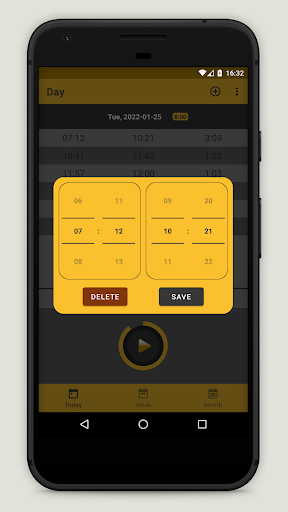 QuickHours: Flextime Tracker Screen 3