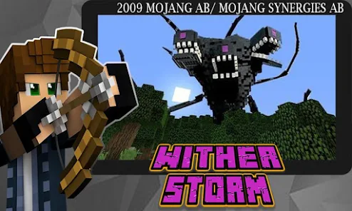 Minecraft Unlikley Features - The WITHER STORM MOB!