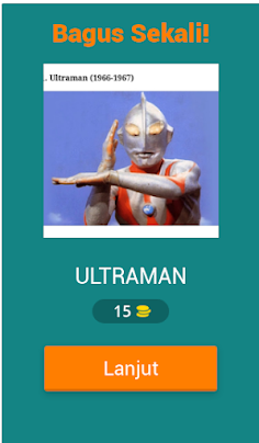 Game tebak gambar ultraman - Screenshot 2