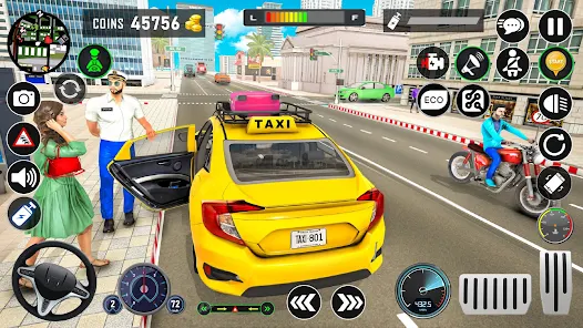 City Crazy Taxi Driving Simulator Games 2023 - Real Taxi Sim Adventure Game  Free For Kids::Appstore for Android