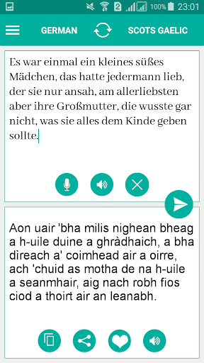 Android application Scots Gaelic German Translator screenshort