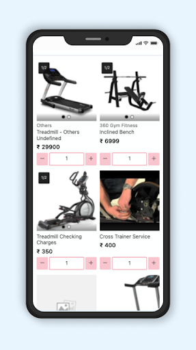 360 Gym Fitness Screen 2