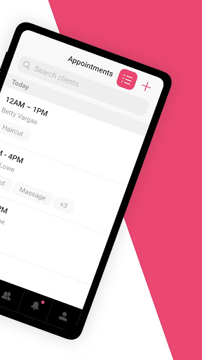 Beauty Manager - Appointments Screen 2
