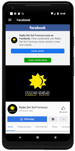 Radio del Sol Formosa Screenshot