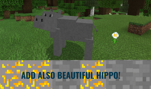 Elephants and hippos addon MCPE