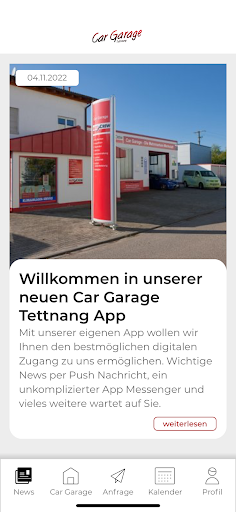 Car Garage Tettnang Screen 2
