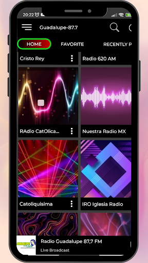 Radio Guadalupe 87.7 FM Screen 3