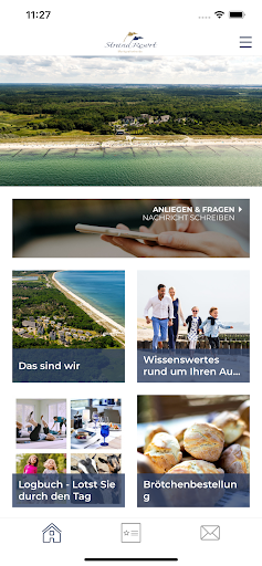 Android application StrandResort Markgrafenheide screenshort