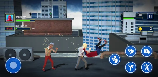 Spider Fighting: Street Fight