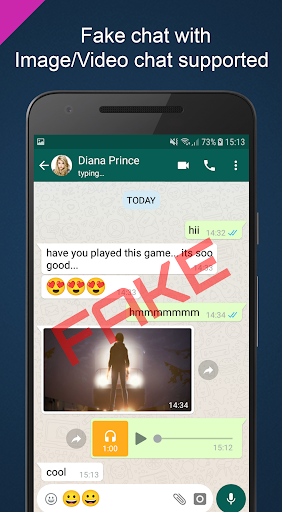 Android application ChatsMock Pro - Prank chat screenshort