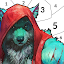 Werewolf Paint by Number