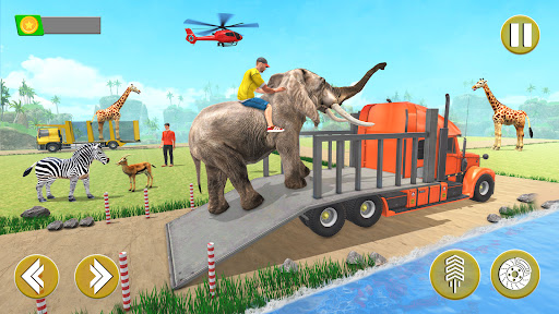 Animal Cargo Truck Driver Game