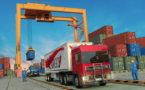 Captura de Pantalla 11 Euro Cargo Truck Simulator 3D android