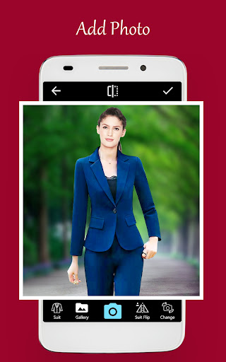 Women office suit shirt editor Screen 2