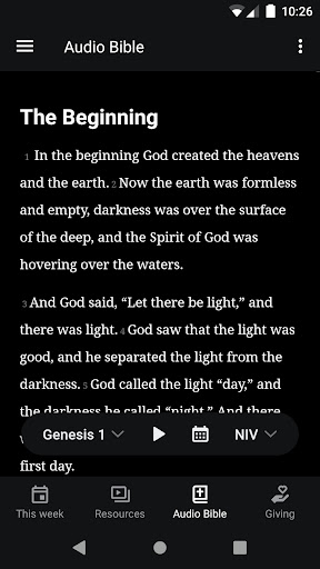 Oak Hill Bible Church Screen 3