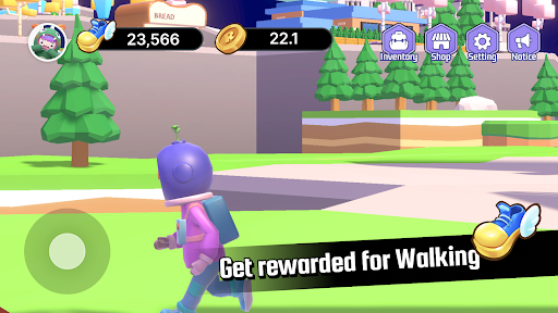 Pararium - Walk&Reward app Screen 2
