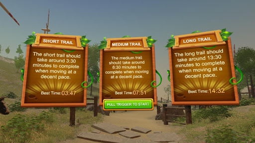 Android application VR Jogger screenshort