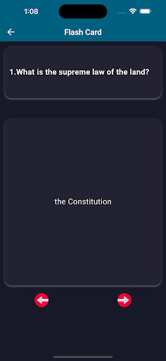 US Citizenship Test 2024 Screen 3