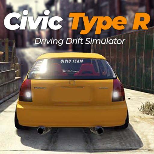 Civic Type R Driving Drift logo