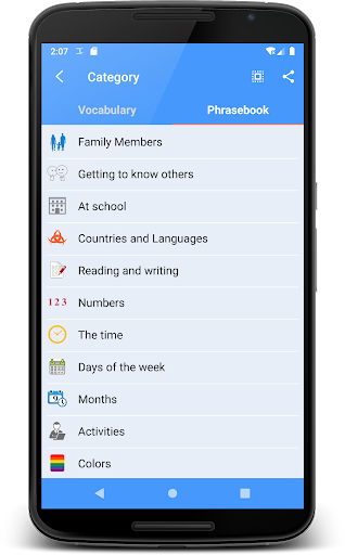 Learn Albanian and Phrases Screen 3