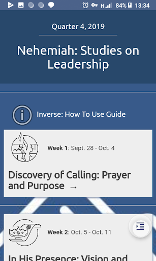 inVerse Bible Study Screen 2