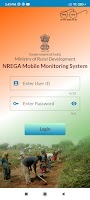 screenshot of NREGA Mobile Monitoring System