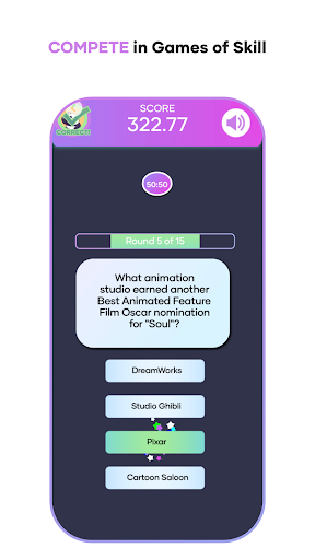 SCORD - Compete and WIN! Screen 2