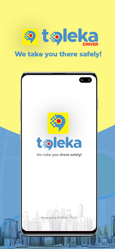Android application Toleka Driver screenshort
